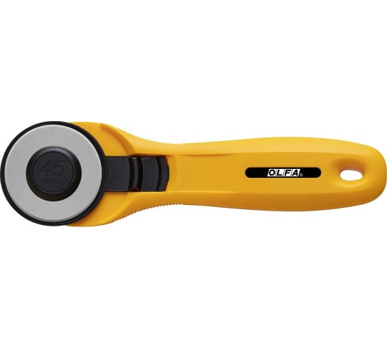 Нож OLFA с круговым лезвием 45мм OL-RTY-2C/YEL