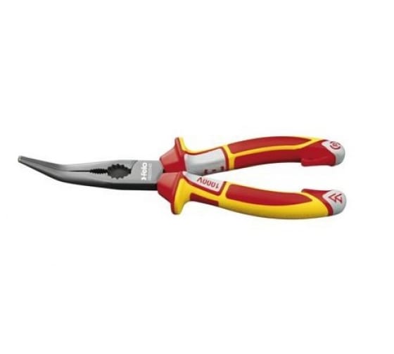 Длинногубцы диэлектрические угловые с резцом Felo 205 мм 58222540