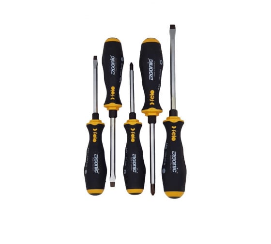 Набор отверток ударных Felo Ergonic SL/PH, 5 шт 45095248
