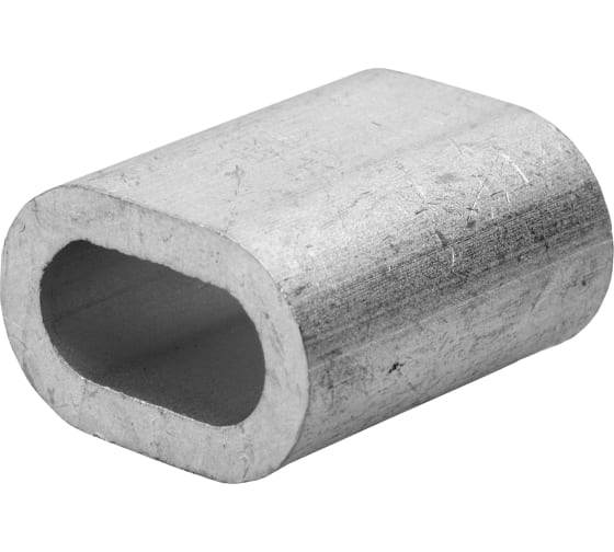 Зажим для троса алюминиевый ЗУБР 3мм. 100шт.  4-304475-03