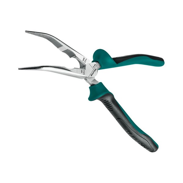 Тонкогубцы изогнутые Kraftool KraftMax 200мм  22011-4-20 в Екатеринбурге 
