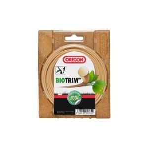 Леска триммерная "Oregon" BIOTRIM 1,6х15м 559045 круг биоразлагаемая в Челябинске