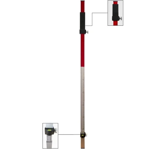 Рейка нивелирная ADA для лазерных приемников Laser STAFF  А00230