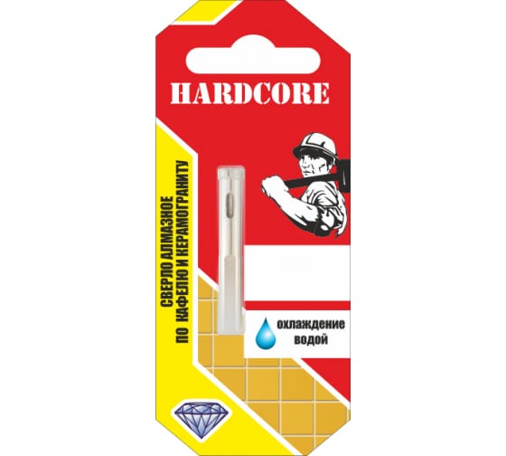 Коронка алмазная HARDCORE 5мм.  152005 4680037347338