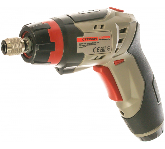 Аккумуляторный шуруповерт CROWN CT22024 MC