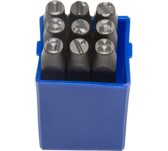 Клейма цифровые ЗУБР 8мм. 21501-08_Z01