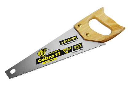 Ножовка по дереву Stayer Cobra 350мм 11TPI 1515-35
