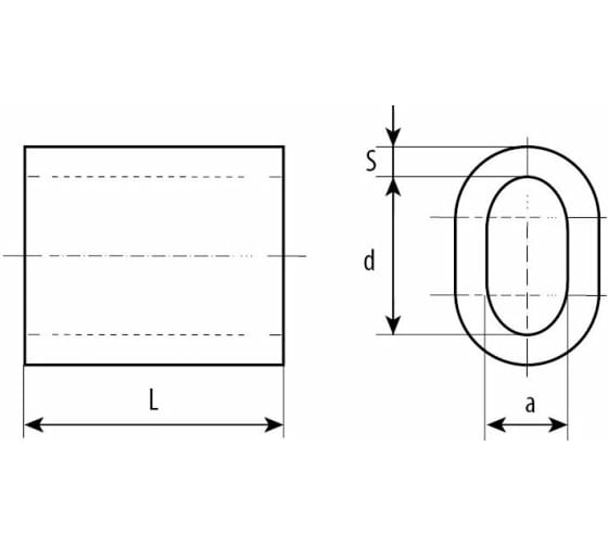 Зажим для троса алюминиевый ЗУБР 1,5мм. 4-304475-01 в Челябинске