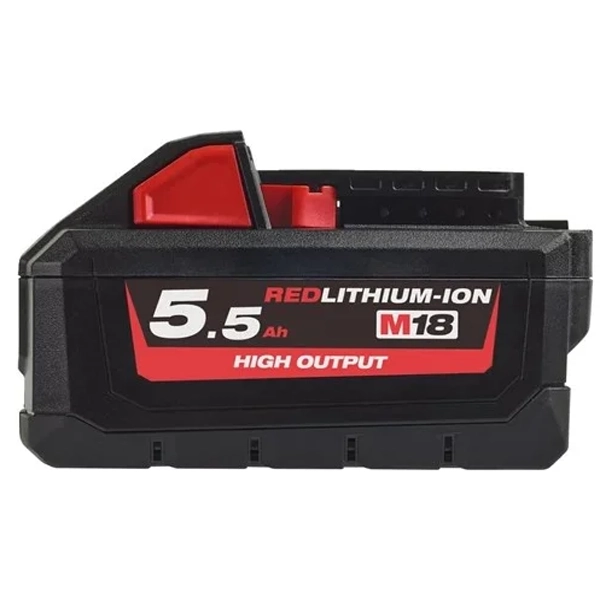 Аккумулятор Milwaukee M18 HB5,5 (18В, 5.5Ач, Li-ion) 4932464712