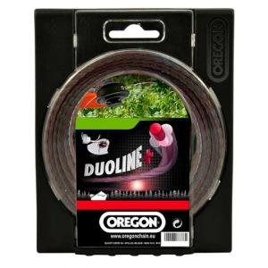 Леска триммерная "Oregon" DUOLINE + 3,0х15м 518776 круг усиленныйсердечник низкошумная
