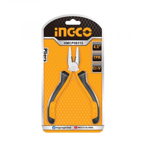Плоскогубцы мини INGCO 115 мм HMCP08115