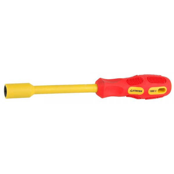 Отвертка изолированная "STAYER" Max-Grip 5х125мм.  25829-05-125G