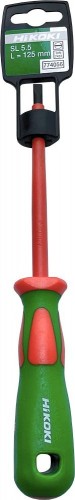 Отвертка диэлектрическая HiKOKI SL 5.5х125мм 774056