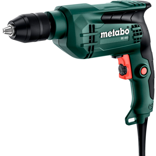Дрель Metabo BE 650, 650 Вт,0 - 2.800 /min, БЗП,600741850