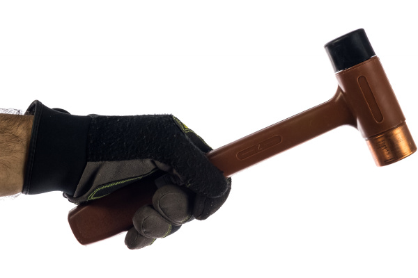 Молоток рихтовочный Narex 875652, 648г, боек медь/пластик в Челябинске 