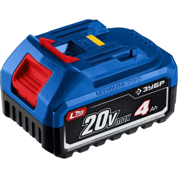 Аккумулятор ЗУБР Power PRO, 20 В, 4.0 А·ч, аккумулятор LMS (ЗУБР-Makita) Профессионал BP-P-20-4