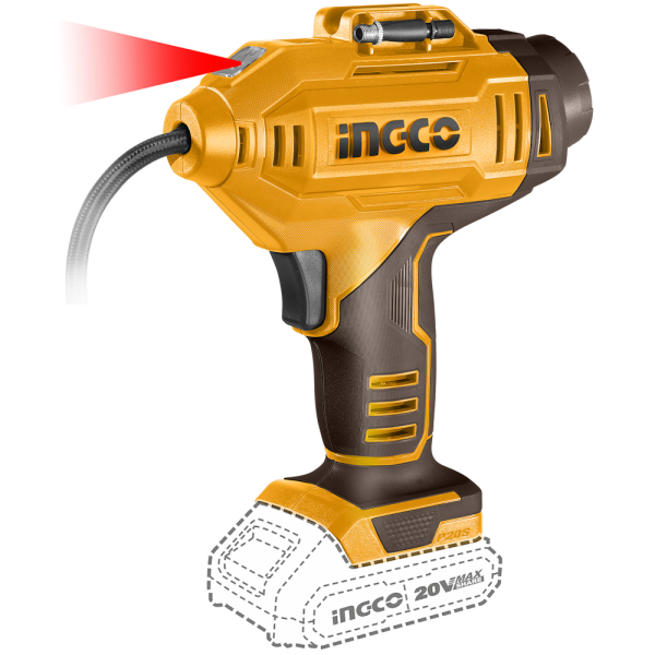 Аккумуляторный автомобильный компрессор INGCO CACLI2018 в Челябинске