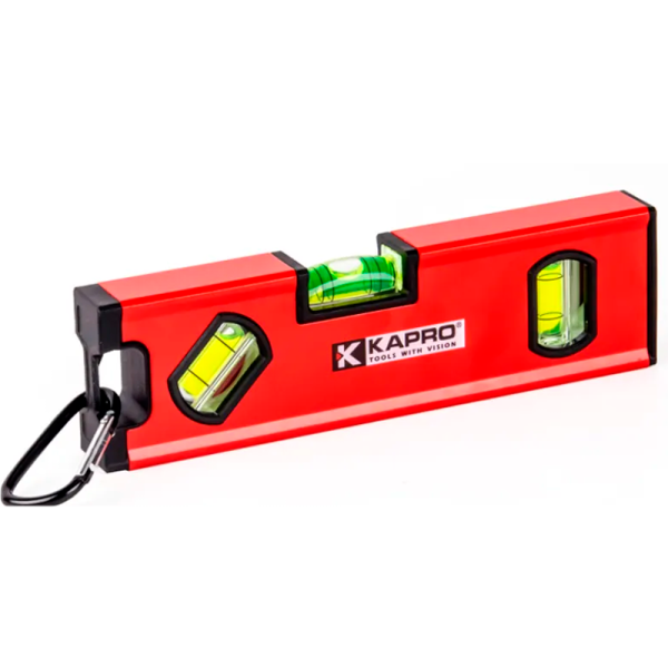Уровень магнитный мини KAPRO TWIN с карабином 15см 2гл. 771-42M-15