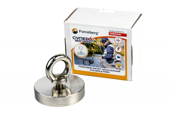 Поисковый магнит односторонний Forceberg F200 в Челябинске 