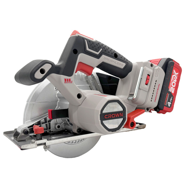 Пила дисковая по металлу аккумуляторная CROWN  CT25040-150HX-4 BMC в Челябинске