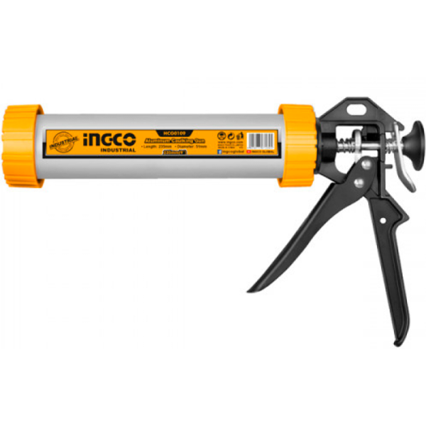 Пистолет для герметика закрытый INGCO  INDUSTRIAL 305 мм  HCG0112 в Челябинске