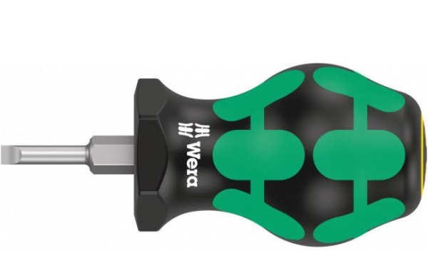 Отвертка для карбюратора Wera STUBBY SL3.5х0.6х54мм.  WE-008840 в Челябинске 
