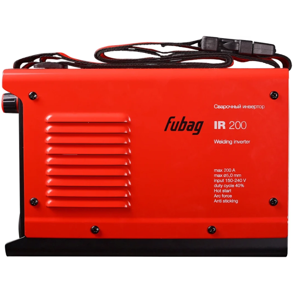 Сварочный апп. инвертор "Fubag IR 200" (220В,30-200А.D=2,0-5,5mm вес 4,64кг) в Челябинске