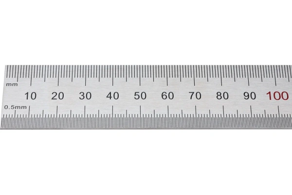 Линейка KINEX 300мм 25мм шаг 0,5мм цветная шкала 1022-02-030