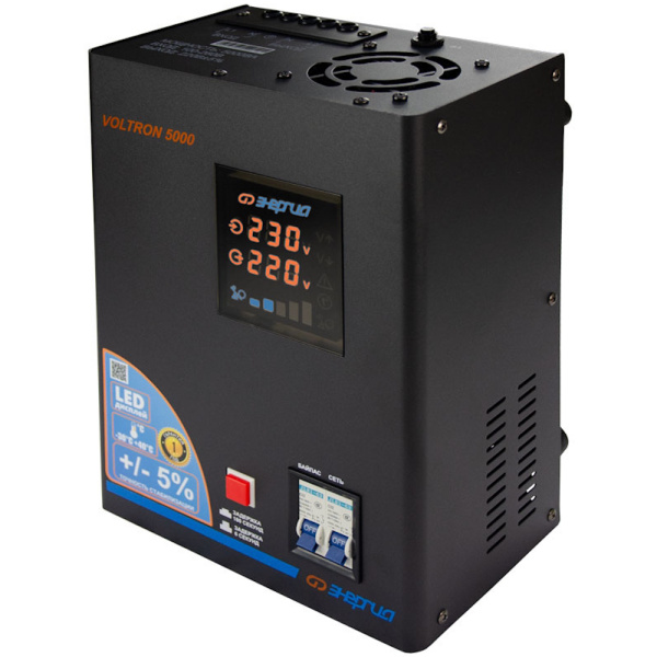 Стабилизатор напряжения ЭНЕРГИЯ Voltron 5000 E0101-0158 в Челябинске