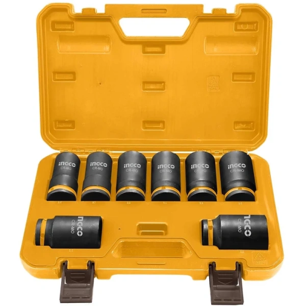 Набор ударных торцевых головок INGCO 3/4" 8 шт  HKISSD34082L 