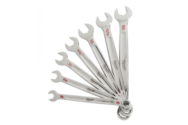 Набор комбинированных ключей MAXBITE с шарниром Milwaukee 7 шт 4932478557