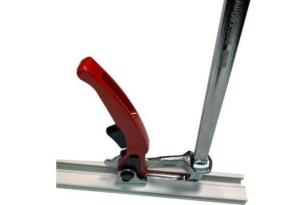 Струбцина кованая Woodwork F-тип 160x60 мм  c рычажной рукояткой для установки в Т-паз   RTC-1660 в Челябинске 