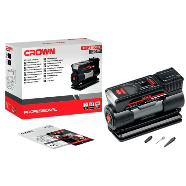 Компрессор автомобильный CROWN CT36060 в Челябинске