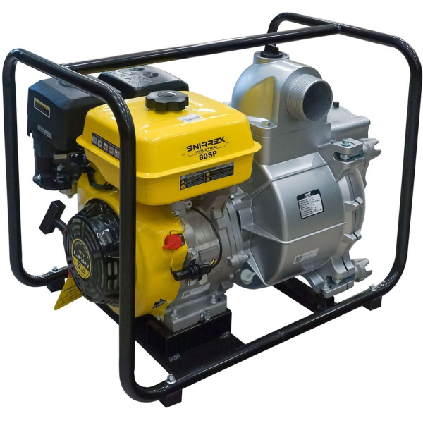 Мотопомпа бензиновая SNIRREX 80SP  в Челябинске