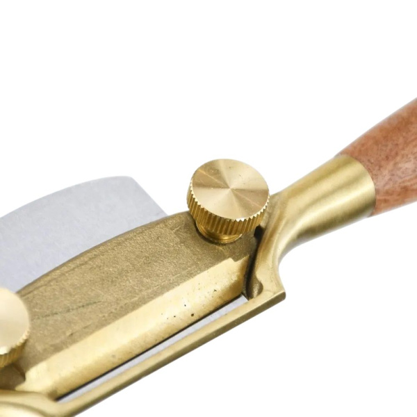 Стружок Luban бронзовый, Т10, полукруглая колодка, деревянные рукояти М00021730 в Челябинске 