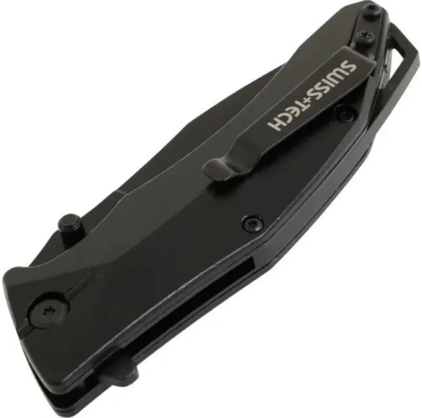 Нож складной SWISS+TECH сталь 4CR13 рукоять нейлон  ST014021 в Челябинске 