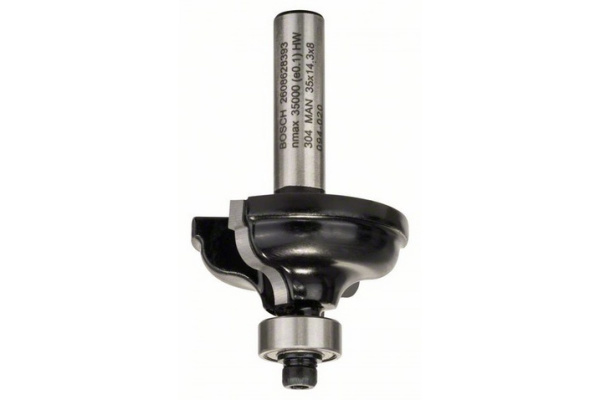 Фреза НМ профильная Bosch 8х35х57мм. цанга 8мм. 2608628393