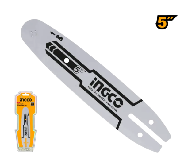 Шина для бензопилы INGCO 127 мм (5") 1/4" (0,635) 1,1 мм AGSB50501 в Челябинске