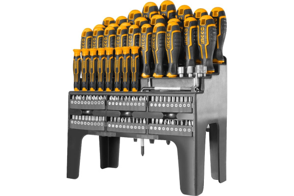 Набор отвëрток и бит INGCO 40+60 шт  HKSD10028