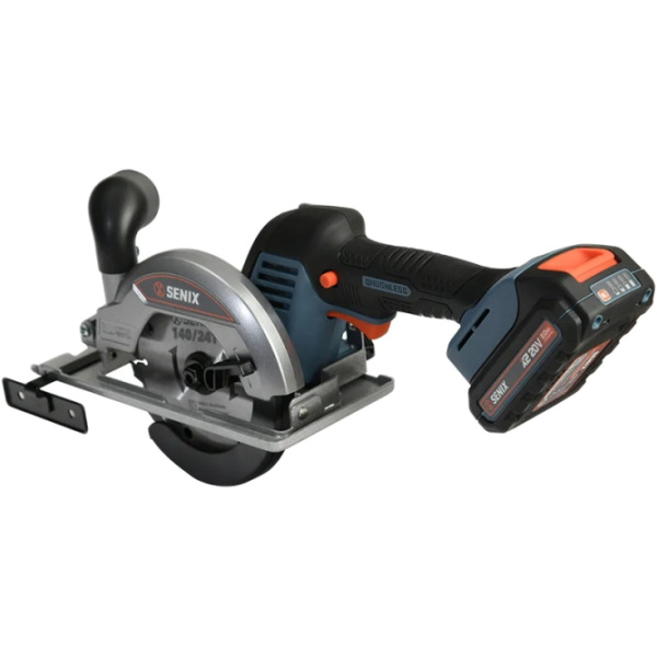 Циркулярная пила аккумуляторная SENIX PSCX2-M4-EU 20В б/щ 1 АКБ 4.0 Ач + ЗУ КЕЙС в Челябинске