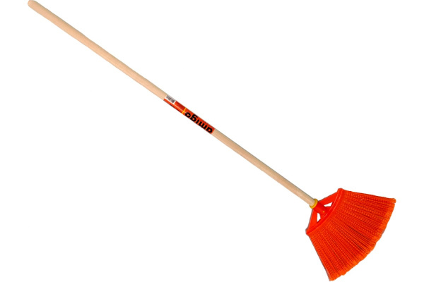 Метла Amigo Grande плоская с деревянным черенком 76002 в Челябинске 