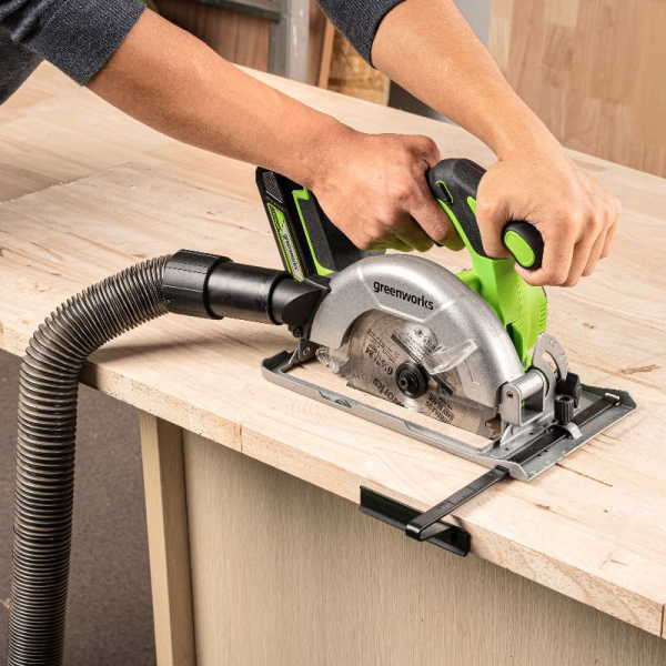 Пила циркулярная Greenworks  GD24CS165  1501607 в Челябинске