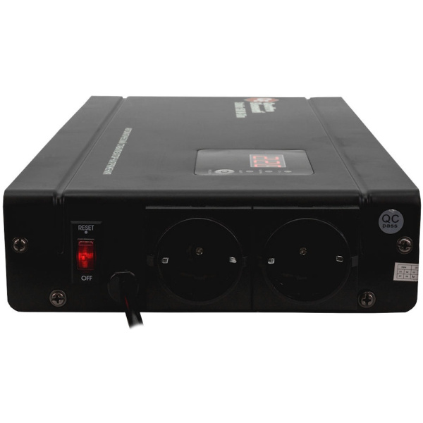 Стабилизатор напряжения Quattro Elementi Stabilia 1500W-Slim (1500 BA, 140-270 B, 3.5кг) настенный  772-579 в Челябинске