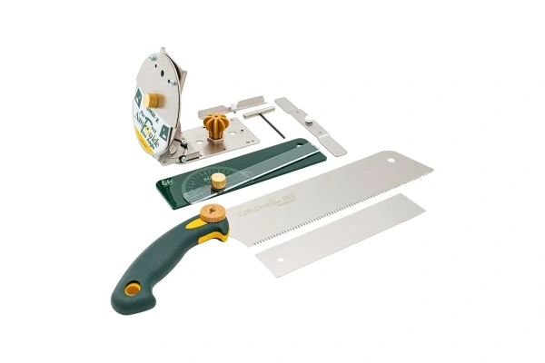 Комплект ручной пилы ZetSaw 265мм и направляющего стусла с транспортиром  Z.30106