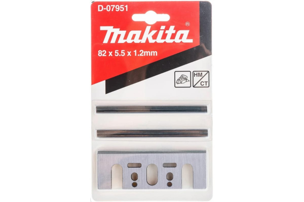 Комплект ножей Makita для рубанков 82мм D-07951 в Екатеринбурге