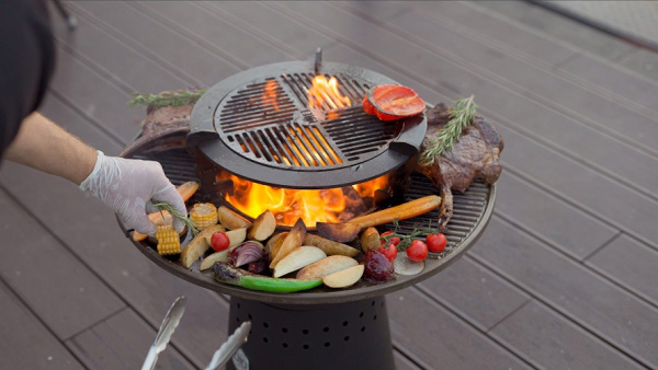 Решетка гриль DIO 1000 477x477x6 вес 3,9 кг 77021000 в Челябинске