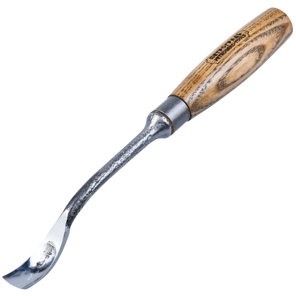 Стамеска ПЕТРОГРАДЪ серия Вологда, клюкарза, н6, 20мм  М00024231 в Челябинске 