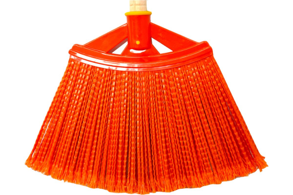 Метла Amigo Grande плоская с деревянным черенком 76002 в Челябинске 