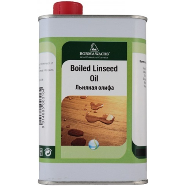 Масло льняное Borma Linseed Boiled Oil 500мл. в Челябинске
