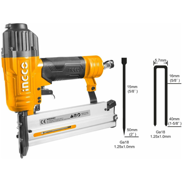 Степлер пневматический INGCO ACN50401 в Челябинске